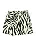 AFRM Animal Print Green Shorts Size XS - photo 1