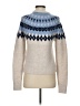 Oak & Trellis Argyle Gray Pullover Sweater Size XS - photo 2