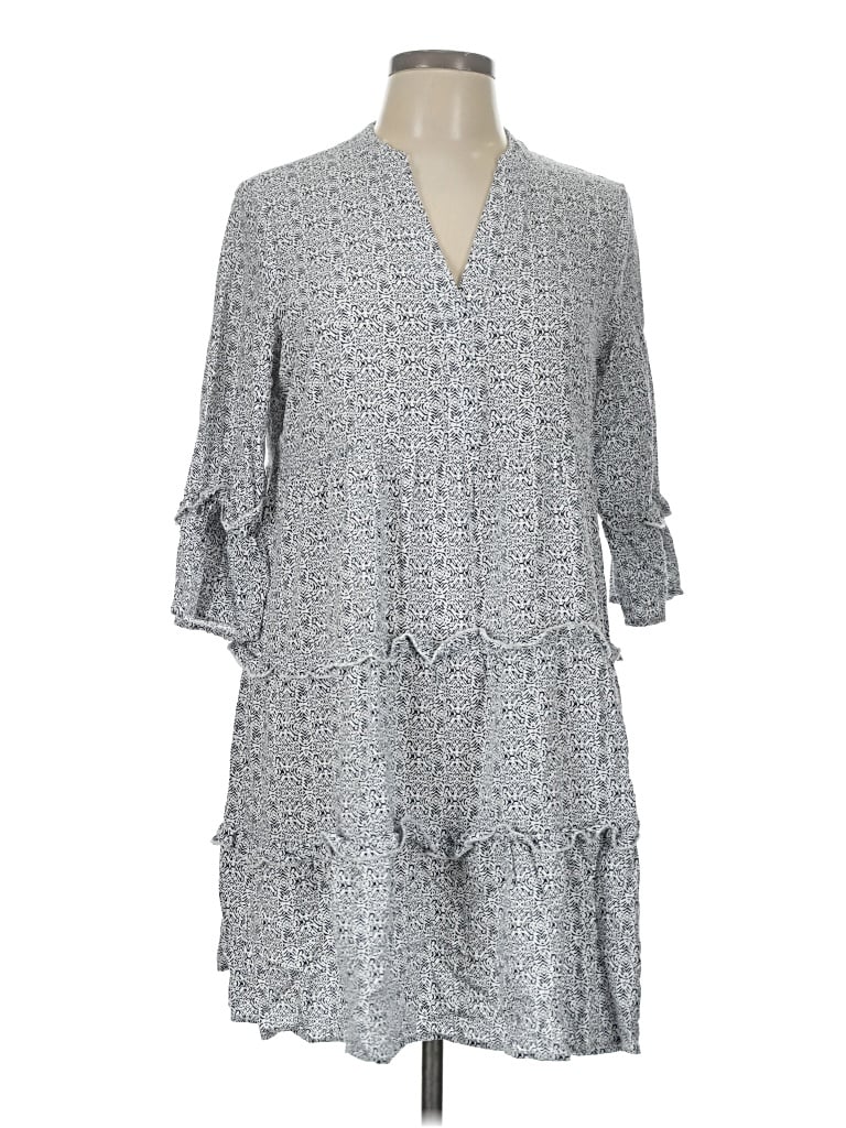 Pre-owned Vero Moda Casual Dress In Gray