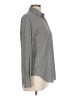 XACUS DONNA Houndstooth Gray Long Sleeve Button-Down Shirt Size EU 44 / US 14 - photo 4