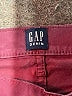 Gap Burgundy Jeans Size 10 - photo 7
