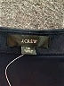 J.Crew Solid Black Formal Skirt Size 12 - photo 3