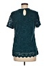 Teddi Rose Teal Short Sleeve Top Size M - photo 2
