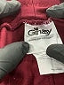 GINASY Solid Burgundy Active Pants Size L - photo 7