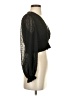 Unbranded Black 3/4 Sleeve Blouse Size XS - photo 4