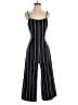 Cupcakes & Cashmere Stripes Black Blue Jumpsuit Size 4 - photo 1