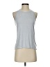 Athleta Silver Sleeveless T-Shirt Size S - photo 1