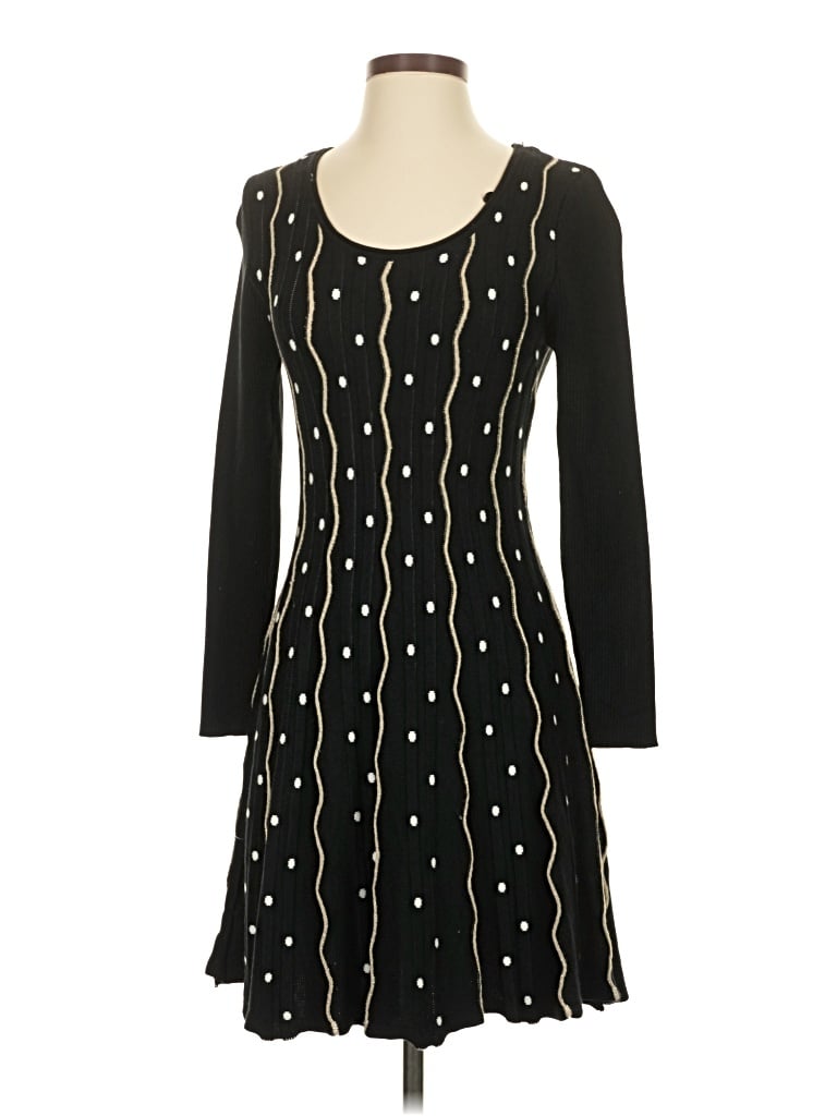 Pre-owned Papillon Casual Dress In Black