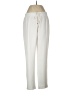 Calvin Klein Solid Ivory Casual Pants Size L - photo 1