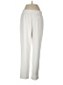 Calvin Klein Solid Ivory Casual Pants Size L - photo 2