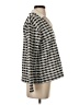 Ann Taylor Factory Houndstooth Silver Pullover Sweater Size S - photo 4
