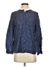 J.Crew Polka Dots Blue Long Sleeve Blouse Size XS - photo 1