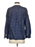 J.Crew Polka Dots Blue Long Sleeve Blouse Size XS - photo 2