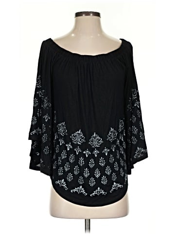 Karen by Karen Kane 3/4 Sleeve Blouse (view 1)