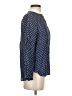J.Crew Polka Dots Blue Long Sleeve Blouse Size XS - photo 4