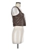 Express Brown Sleeveless Top Size M - photo 4