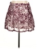 IRO 100% Viscose Paisley Multi Color Burgundy Casual Skirt Size 34 waist - photo 1