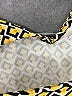 Unbranded Graphic Gold Casual Dress Size M - photo 4