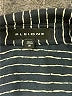Pleione 100% Polyester Stripes Black Long Sleeve Blouse Size M - photo 7