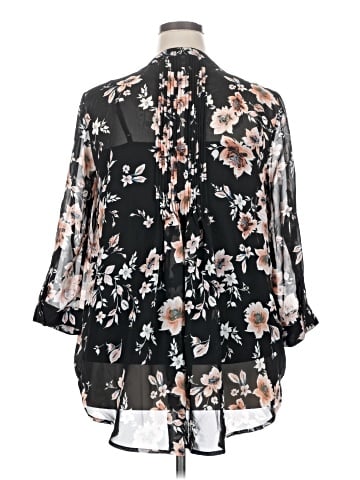 American Rag Cie 3/4 Sleeve Blouse (view 2)