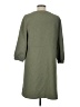 Free Assembly Solid Green Casual Dress Size L - photo 2