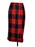 J.Crew Argyle Red Wool Skirt Size 2 - photo 2