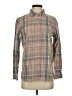 Madewell 100% Cotton Tweed Tan Long Sleeve Button-Down Shirt Size S - photo 1