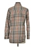 Madewell 100% Cotton Tweed Tan Long Sleeve Button-Down Shirt Size S - photo 2