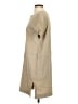 Theory Solid Tan Casual Dress Size S - photo 5