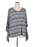 Susan Graver Silver 3/4 Sleeve Blouse Size 2X - photo 1
