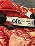 Zara 100% Cotton Hearts Red Jumpsuit Size XS - photo 4