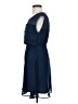 She + Sky 100% Polyester Solid Blue Cocktail Dress Size S - photo 5