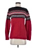 Eddie Bauer 100% Baumwolle Chevron-herringbone Red Pullover Sweater Size S - photo 1