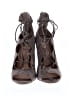 Vince Camuto 100% Leather Gray Heels Size 7 - photo 2