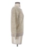 Ann Taylor LOFT 100% Acrylic Metallic Ivory Pullover Sweater Size S - photo 4