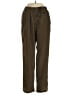 Joe Fresh 100% Polyester Chevron-herringbone Brown Casual Pants Size 4 - photo 1