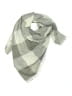 Unbranded 100% Polyester Plaid Gray Tan Scarf One size - photo 1