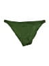 CUUP Solid Green Swimsuit Bottoms Size Sm (2) - photo 1