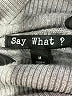 Say What? Gray Turtleneck Sweater Size M - photo 7