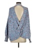 Blue B Tweed Blue Pullover Sweater Size Sm - Med - photo 2