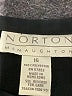 Norton McNaughton 100% Polyester Solid Black Casual Pants Size 16 - photo 4