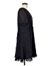 Madewell 100% Polyester Polka Dots Black Casual Dress Size 8 - photo 4