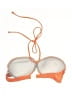 Unbranded Polka Dots Orange Swimsuit Top Size XL - photo 2