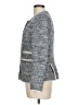 Rebecca Taylor Tweed Blue Blazer Size 10 - photo 5