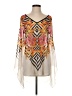 Venus 100% Polyester Ivory Kimono Size 4 - photo 1
