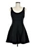 Mustard Seed Solid Black Cocktail Dress Size M - photo 1