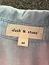 Cloth & Stone 100% Tencel Blue Romper Size M - photo 4
