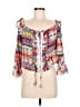 Luxmi 100% Rayon White 3/4 Sleeve Blouse Size M - photo 1