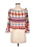 Luxmi 100% Rayon White 3/4 Sleeve Blouse Size M - photo 2