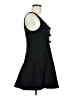 Mustard Seed Solid Black Cocktail Dress Size M - photo 4